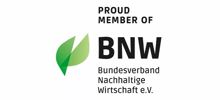 Mitglied im BNW - Bundesverband Nachhaltige Wirtschaft e.V.